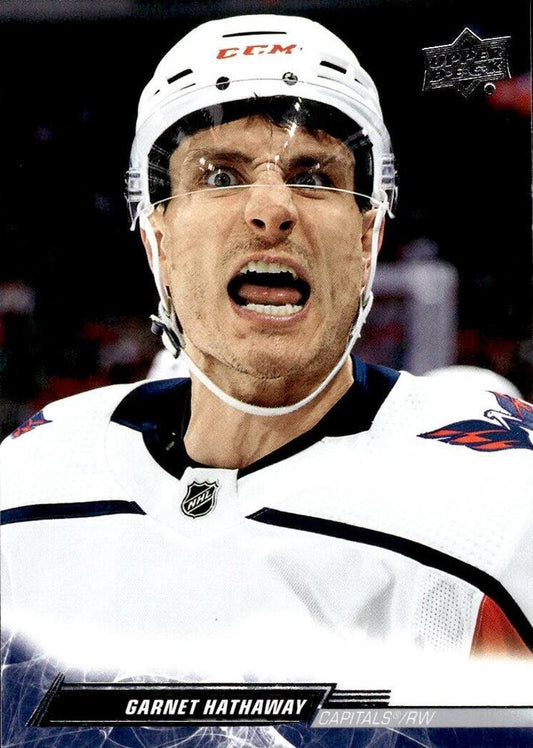 Garnet Hathaway #188 Washington Capitals | 2022-23 Upper Deck | NHL Trading Card