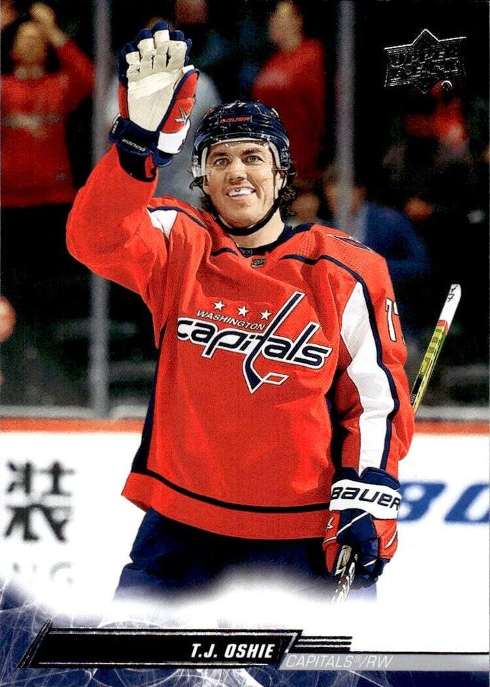 T.J. Oshie #190 Washington Capitals | 2022-23 Upper Deck | NHL Trading Card
