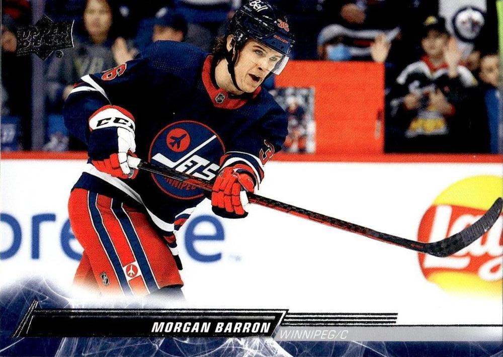 Morgan Barron #194 Winnipeg Jets | 2022-23 Upper Deck | NHL Trading Card