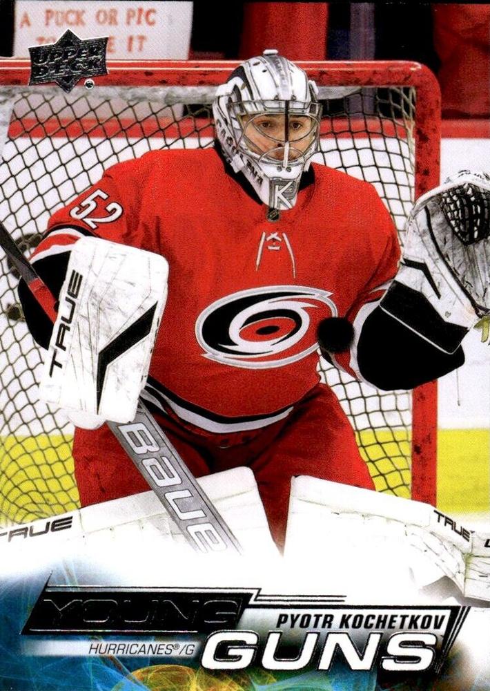 Pyotr Kochetkov
YG, RC #224 Carolina Hurricanes | 2022-23 Upper Deck | NHL Card