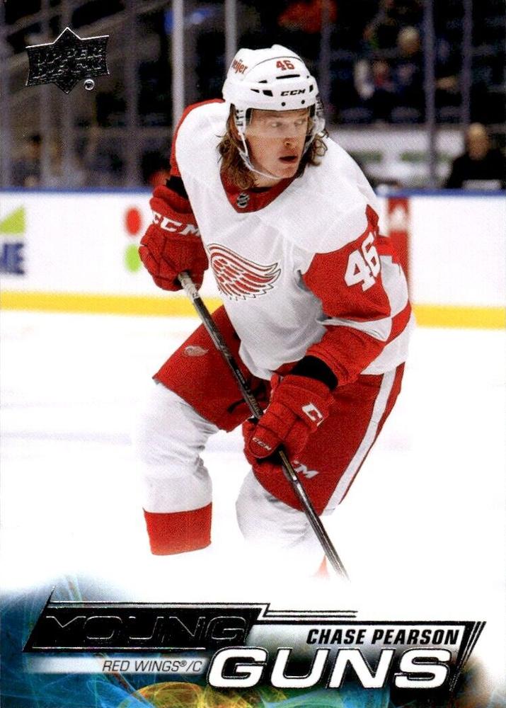 Chase Pearson
YG, RC, UER #244 Detroit Red Wings | 2022-23 Upper Deck | NHL Card