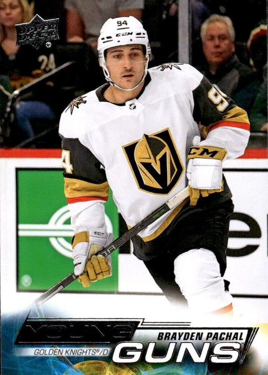 Brayden Pachal
YG, RC #246 Vegas Golden Knights | 2022-23 Upper Deck | NHL Card
