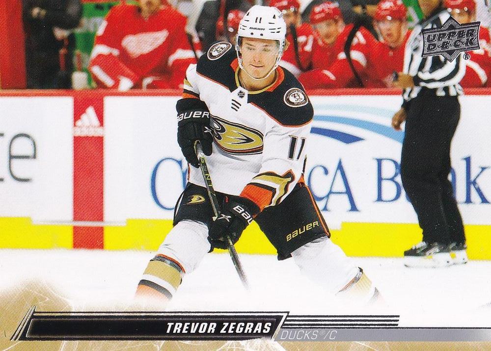 Trevor Zegras #251 Anaheim Ducks | 2022-23 Upper Deck | NHL Trading Card