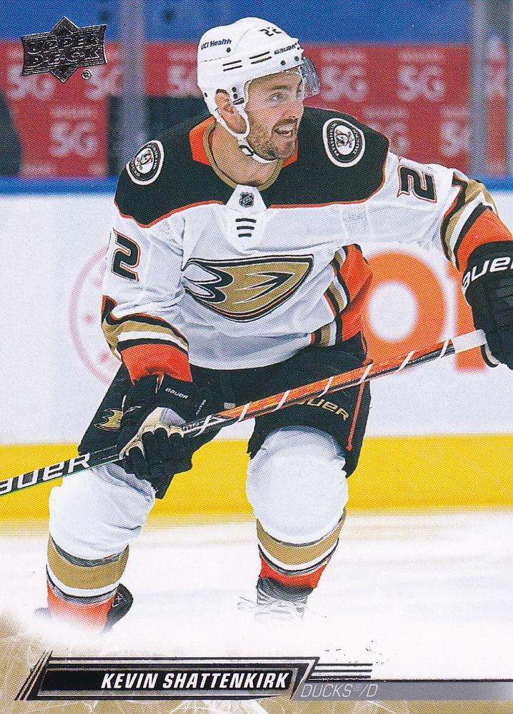 Kevin Shattenkirk #256 Anaheim Ducks | 2022-23 Upper Deck | NHL Trading Card
