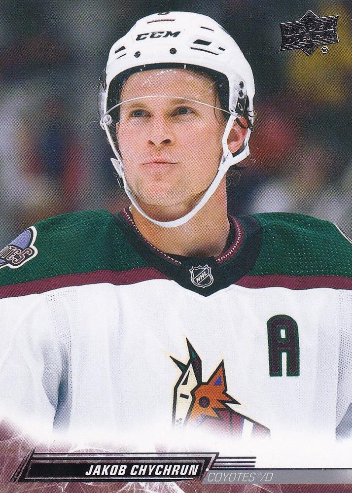 Jakob Chychrun #262 Arizona Coyotes | 2022-23 Upper Deck | NHL Trading Card