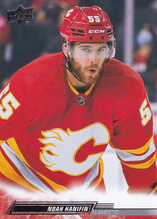 Noah Hanifin #280 Calgary Flames | 2022-23 Upper Deck | NHL Trading Card