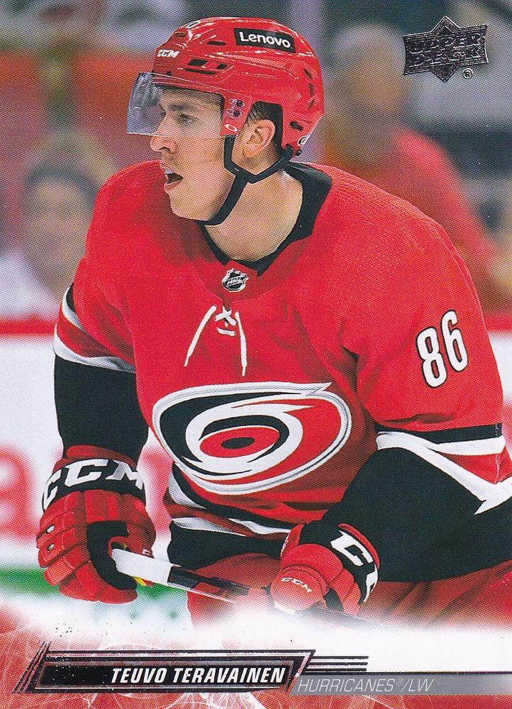 Teuvo Teravainen #284 Carolina Hurricanes | 2022-23 Upper Deck | NHL Card