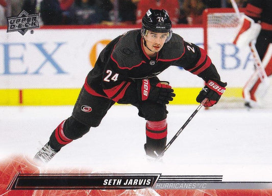 Seth Jarvis #287 Carolina Hurricanes | 2022-23 Upper Deck | NHL Trading Card