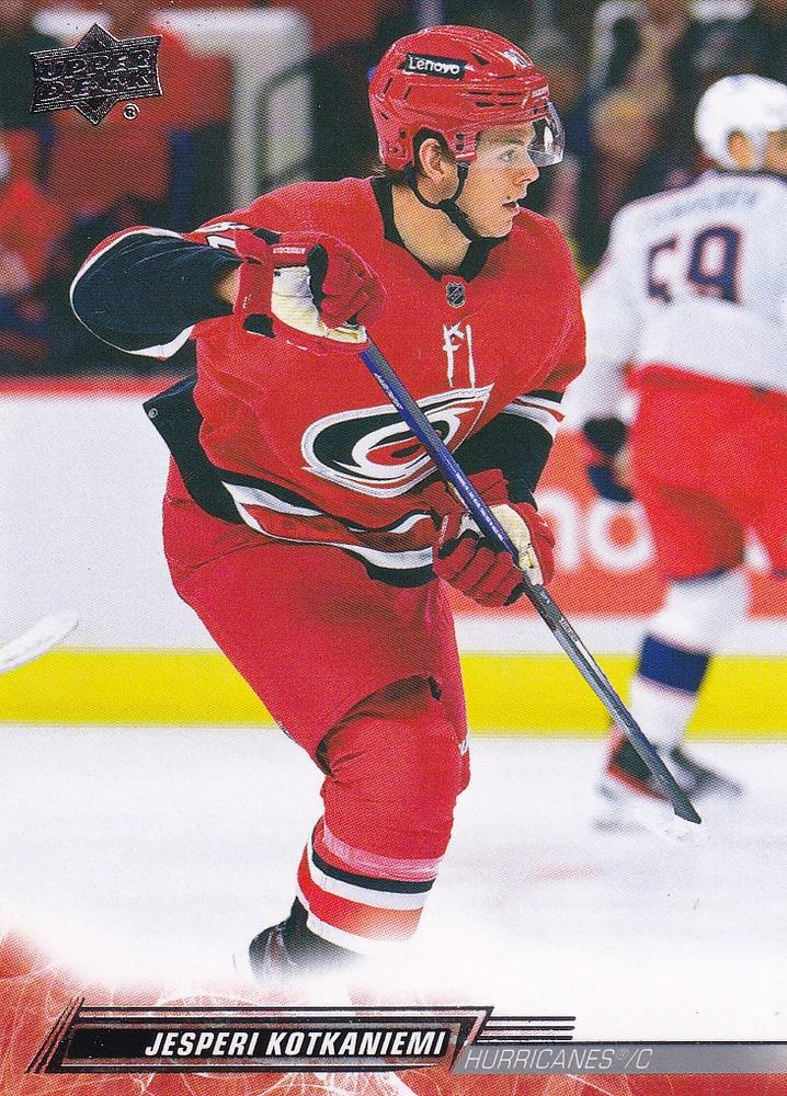 Jesperi Kotkaniemi #288 Carolina Hurricanes | 2022-23 Upper Deck | NHL Card