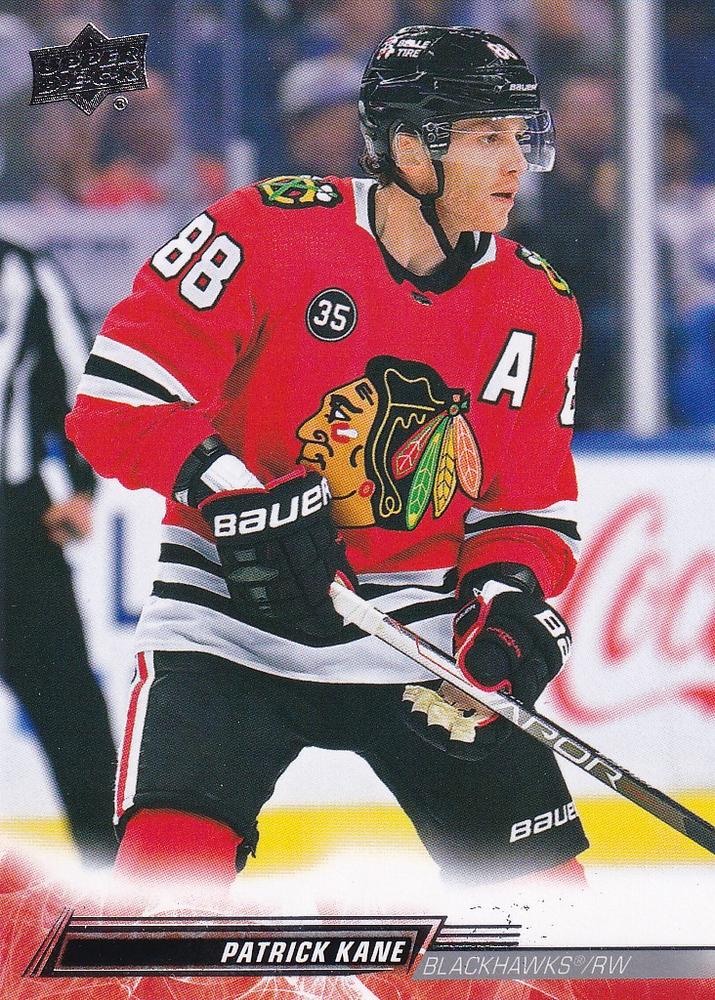 Patrick Kane #290 Chicago Blackhawks | 2022-23 Upper Deck | NHL Trading Card