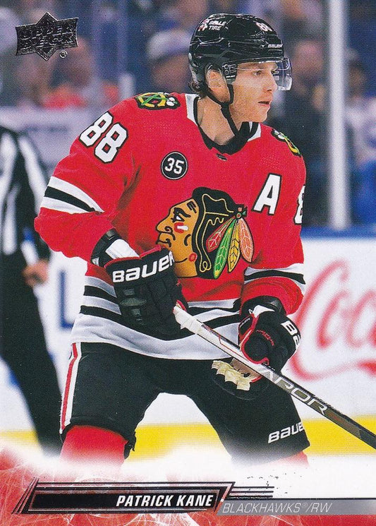 Patrick Kane #290 Chicago Blackhawks | 2022-23 Upper Deck | NHL Trading Card
