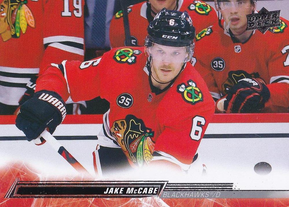 Jake McCabe #292 Chicago Blackhawks | 2022-23 Upper Deck | NHL Trading Card