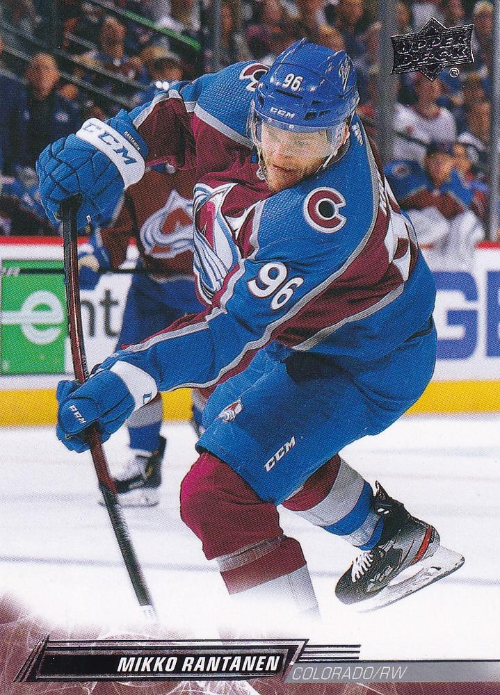 Mikko Rantanen #296 Colorado Avalanche | 2022-23 Upper Deck | NHL Trading Card