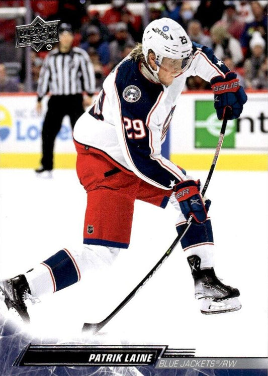 Patrik Laine #303 Columbus Blue Jackets | 2022-23 Upper Deck | NHL Trading Card