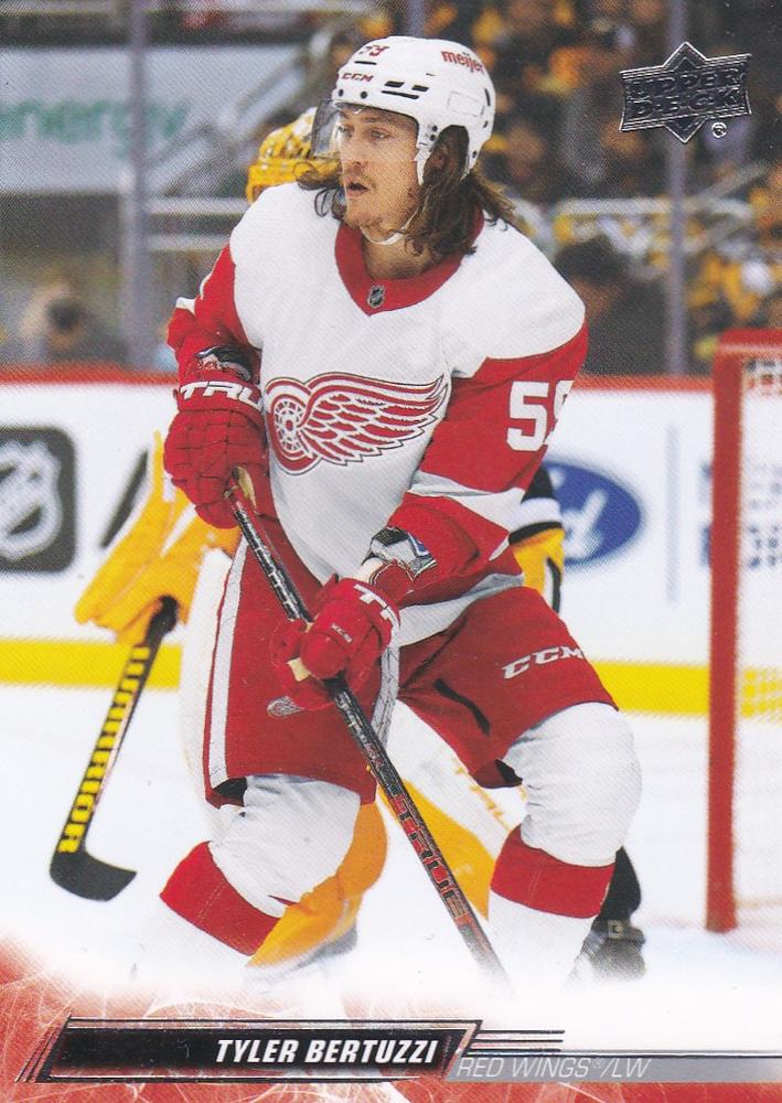 Tyler Bertuzzi #315 Detroit Red Wings | 2022-23 Upper Deck | NHL Trading Card