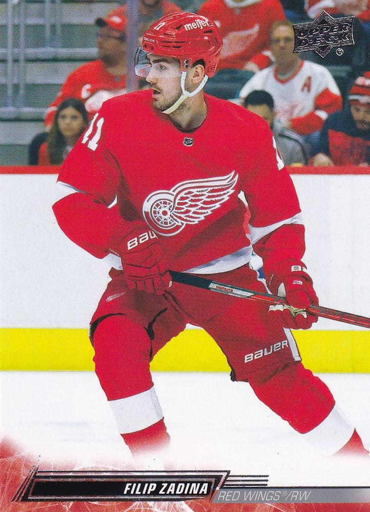 Filip Zadina #316 Detroit Red Wings | 2022-23 Upper Deck | NHL Trading Card