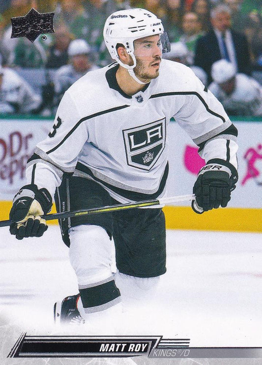 Matt Roy #334 Los Angeles Kings | 2022-23 Upper Deck | NHL Trading Card