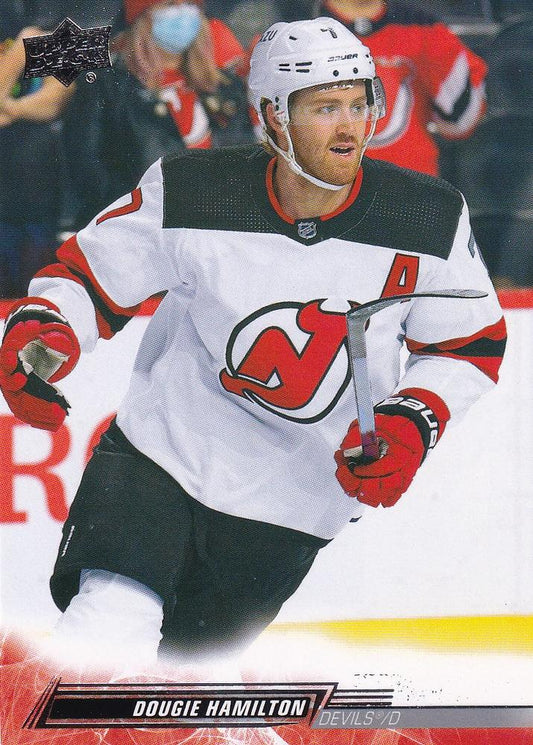 Dougie Hamilton #358 New Jersey Devils | 2022-23 Upper Deck | NHL Trading Card
