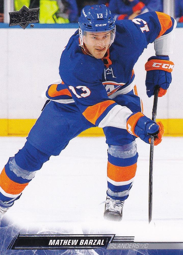 Mathew Barzal #365 New York Islanders | 2022-23 Upper Deck | NHL Trading Card