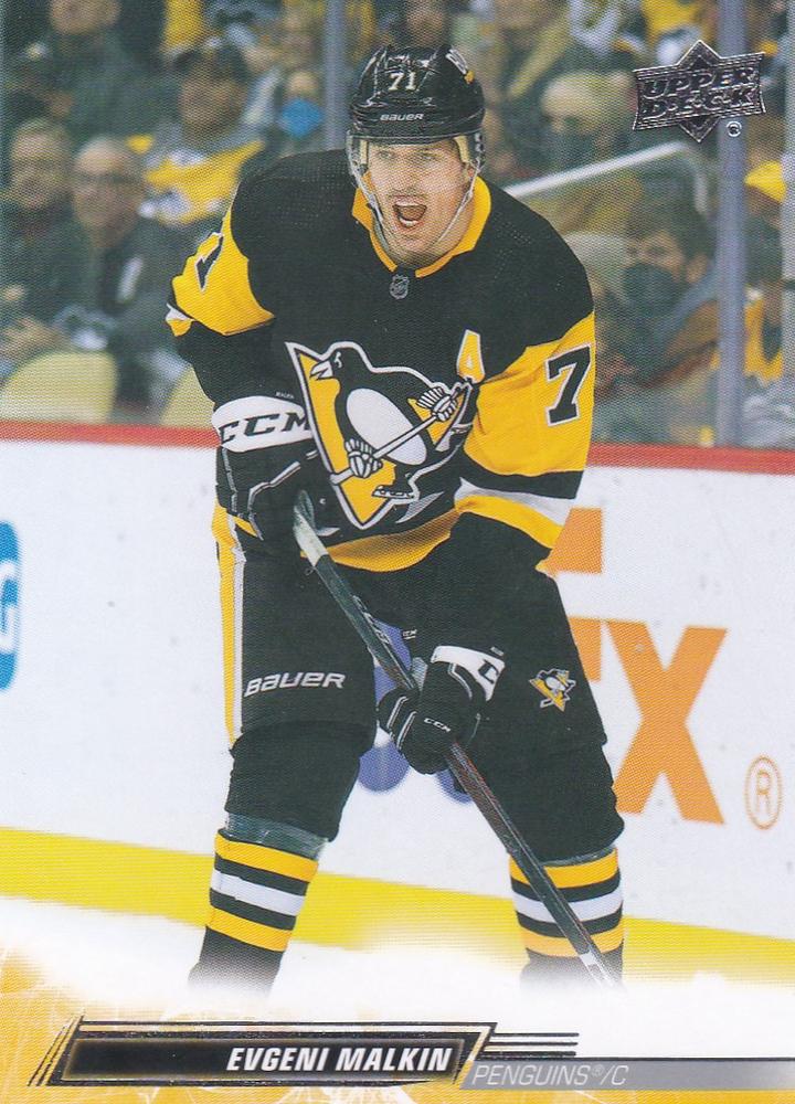 Evgeni Malkin #392 Pittsburgh Penguins | 2022-23 Upper Deck | NHL Trading Card