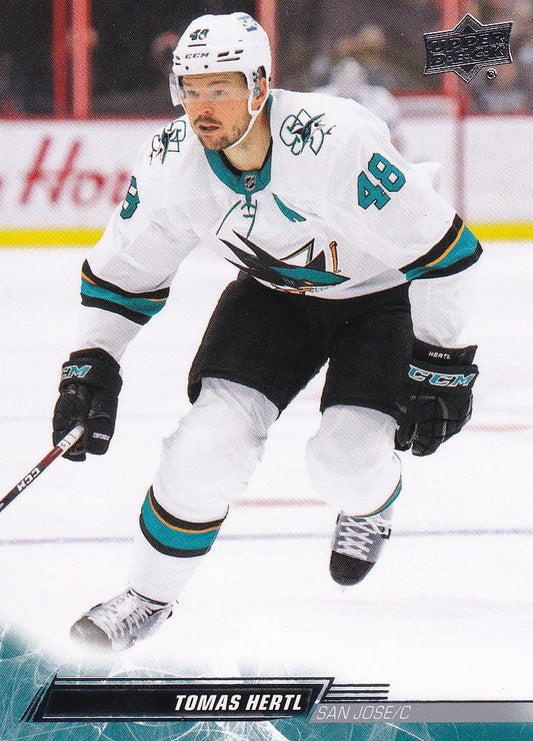 Tomas Hertl #393 San Jose Sharks | 2022-23 Upper Deck | NHL Trading Card