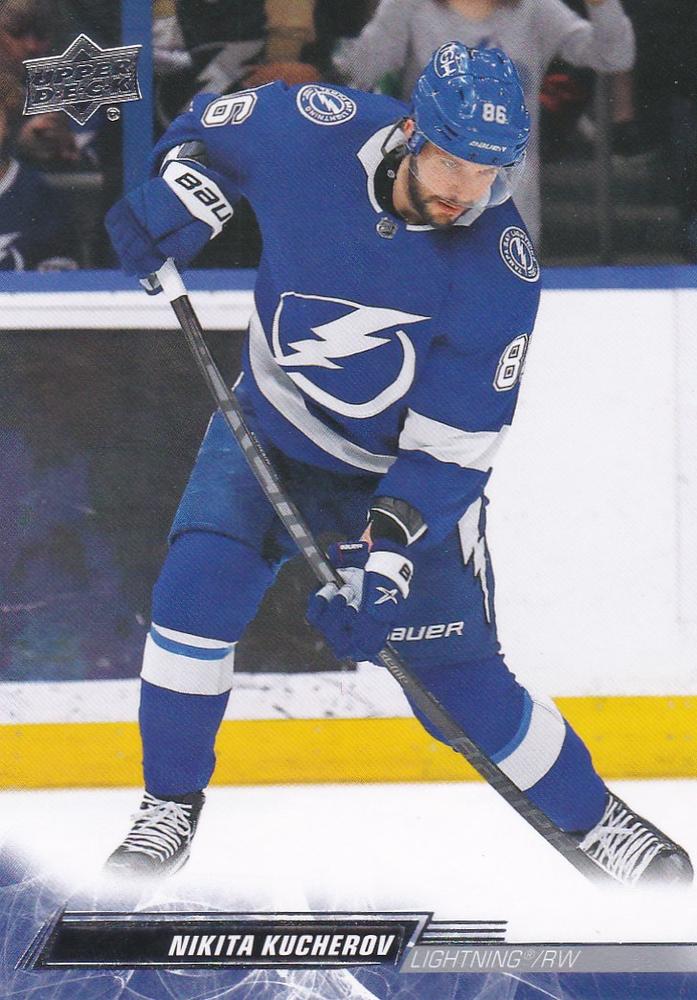Nikita Kucherov #413 Tampa Bay Lightning | 2022-23 Upper Deck | NHL Trading Card