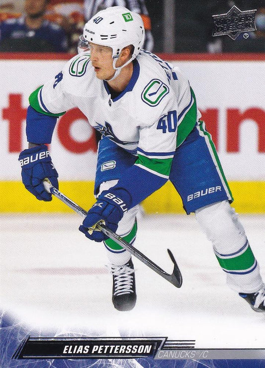 Elias Pettersson #425 Vancouver Canucks | 2022-23 Upper Deck | NHL Trading Card