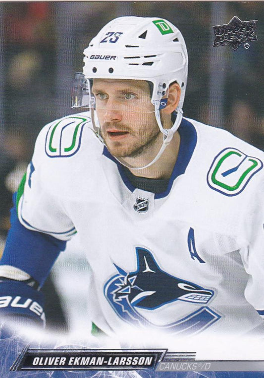 Oliver Ekman-Larsson #426 Vancouver Canucks | 2022-23 Upper Deck | NHL Card