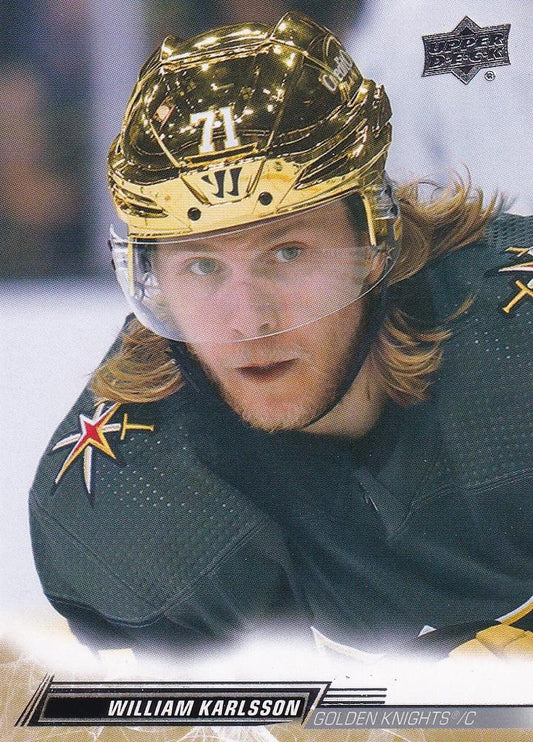 William Karlsson #430 Vegas Golden Knights | 2022-23 Upper Deck | NHL Card