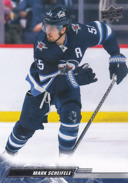Mark Scheifele #443 Winnipeg Jets | 2022-23 Upper Deck | NHL Trading Card