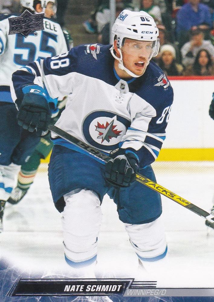 Nate Schmidt #447 Winnipeg Jets | 2022-23 Upper Deck | NHL Trading Card