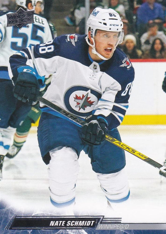 Nate Schmidt #447 Winnipeg Jets | 2022-23 Upper Deck | NHL Trading Card