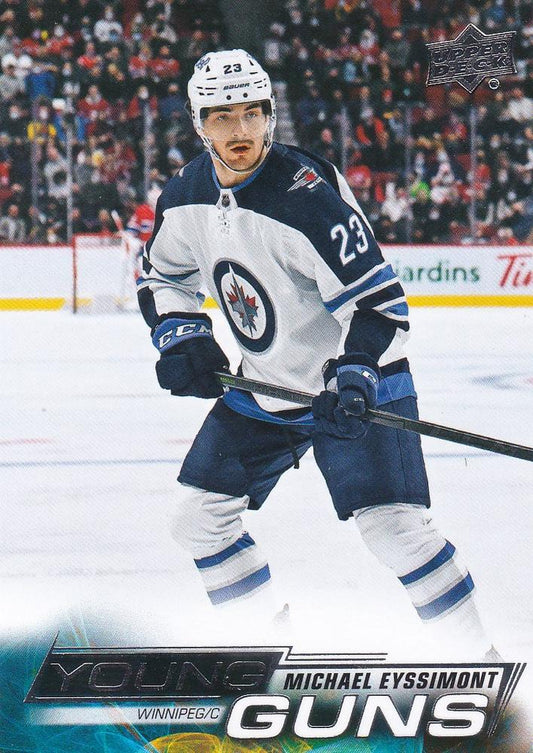 Michael Eyssimont 
YG, RC #457 Winnipeg Jets | 2022-23 Upper Deck | NHL Card