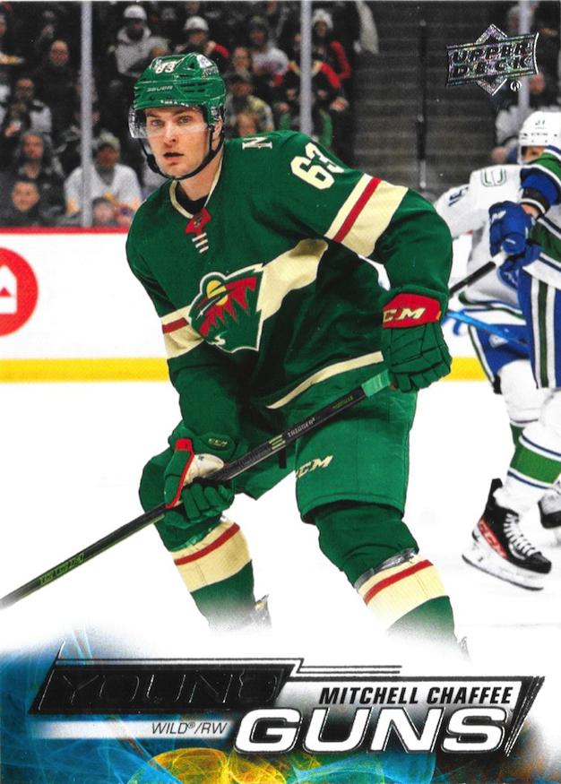 Mitchell Chaffee 
YG, RC #462 Minnesota Wild | 2022-23 Upper Deck | NHL Card