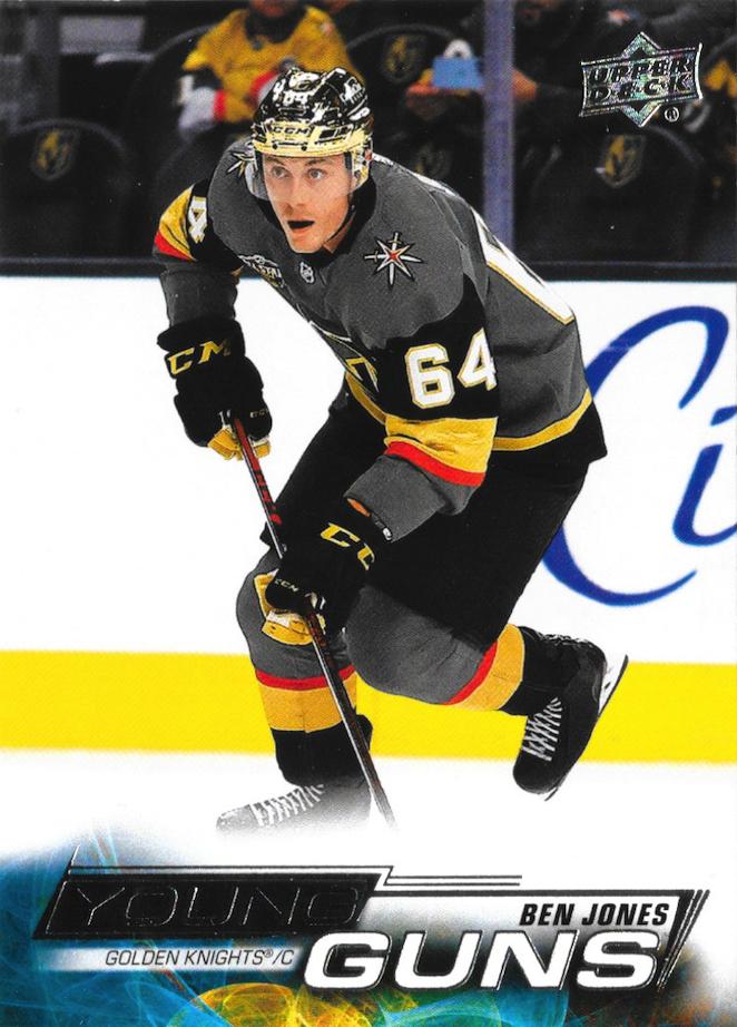Ben Jones
YG, RC #467 Vegas Golden Knights | 2022-23 Upper Deck | NHL Card