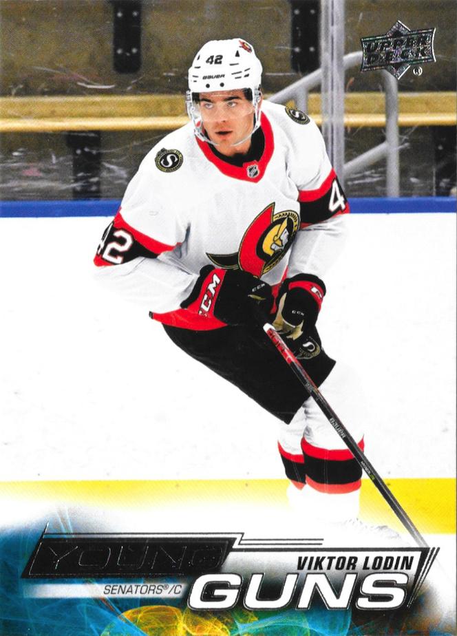 Viktor Lodin 
YG, RC #471 Ottawa Senators | 2022-23 Upper Deck | NHL Card