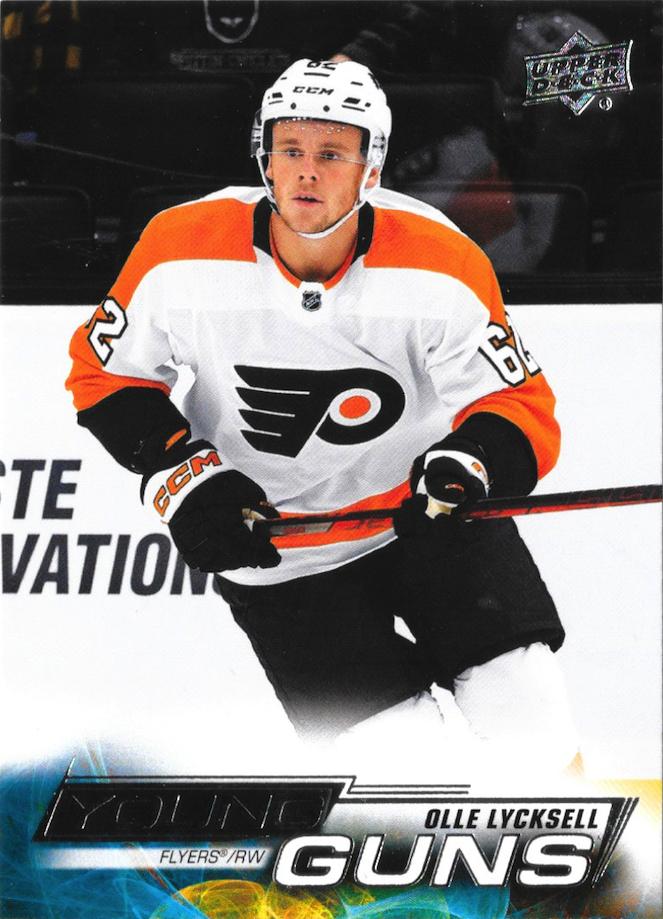 Olle Lycksell 
YG, RC #474 Philadelphia Flyers | 2022-23 Upper Deck | NHL Card
