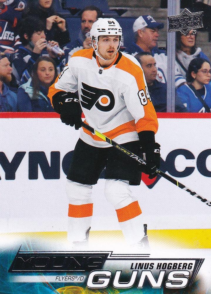 Linus Hogberg 
YG, RC #479 Philadelphia Flyers | 2022-23 Upper Deck | NHL Card