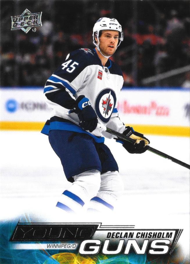 Declan Chisholm
YG, RC #486 Winnipeg Jets | 2022-23 Upper Deck | NHL Card