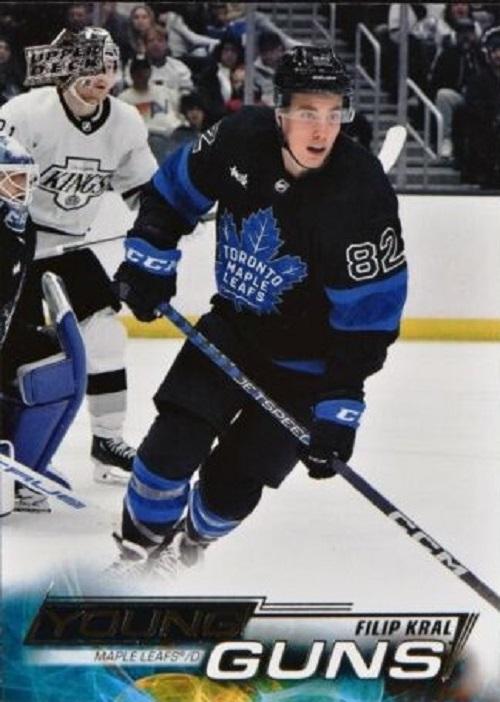 Filip Kral 
YG, RC #493 Toronto Maple Leafs | 2022-23 Upper Deck | NHL Card