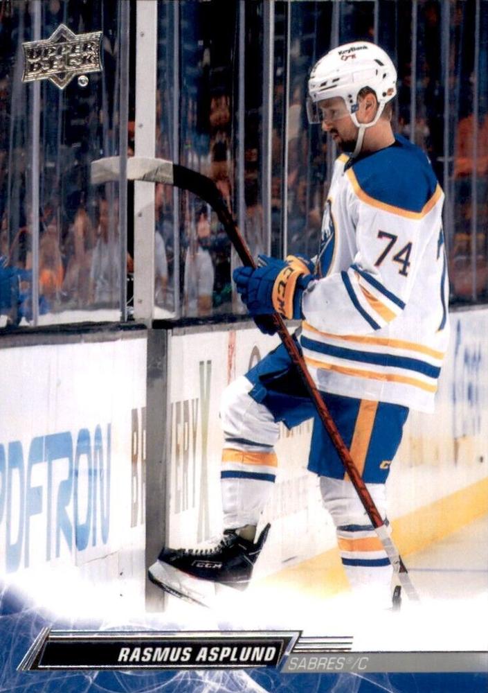 Rasmus Asplund
SP, VAR #272 Buffalo Sabres | 2022-23 Upper Deck | NHL Card