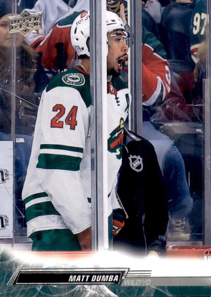 Matt Dumba 
SP, VAR #345 Minnesota Wild | 2022-23 Upper Deck | NHL Trading Card