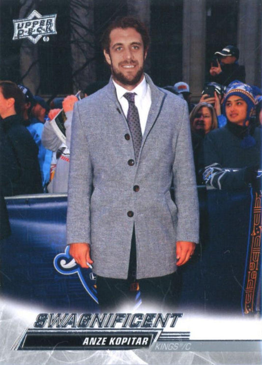 Anze Kopitar 
SP, VAR #333 Los Angeles Kings | 2022-23 Upper Deck | NHL Card