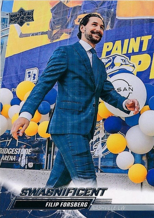 Filip Forsberg 
SP, VAR #359 Nashville Predators | 2022-23 Upper Deck | NHL Card