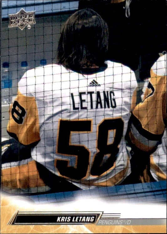 Kris Letang 
SP, VAR #388 Pittsburgh Penguins | 2022-23 Upper Deck | NHL Card