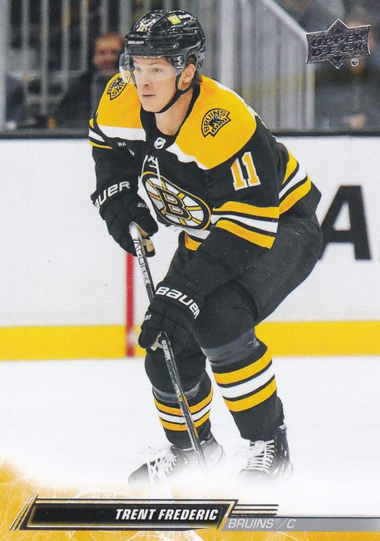 Trent Frederic #516 Boston Bruins | 2022-23 Upper Deck | NHL Trading Card