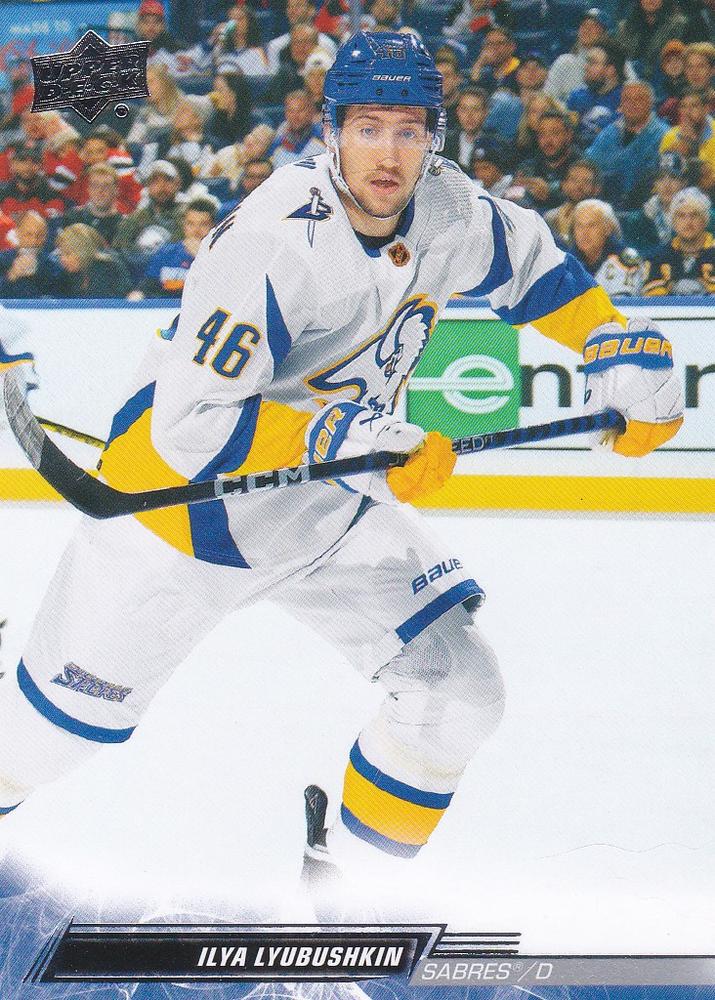 Ilya Lyubushkin #517 Buffalo Sabres | 2022-23 Upper Deck | NHL Trading Card