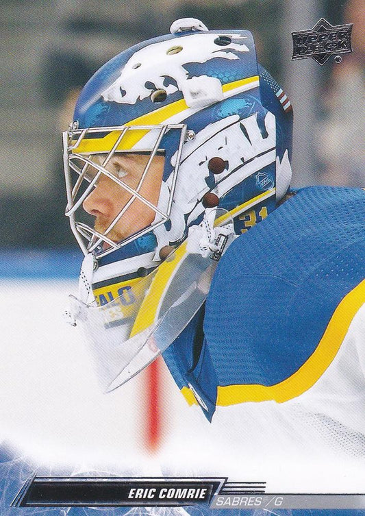 Eric Comrie #519 Buffalo Sabres | 2022-23 Upper Deck | NHL Trading Card