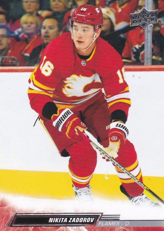 Nikita Zadorov #524 Calgary Flames | 2022-23 Upper Deck | NHL Trading Card