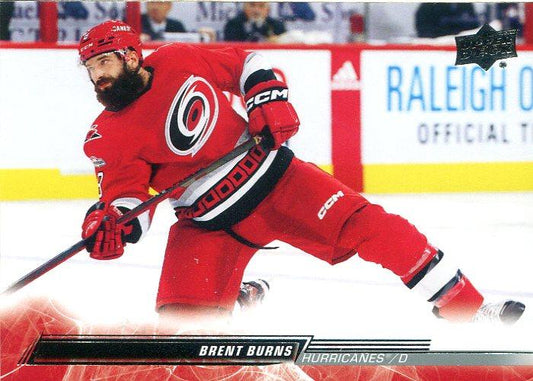 Brent Burns #525 Carolina Hurricanes | 2022-23 Upper Deck | NHL Trading Card
